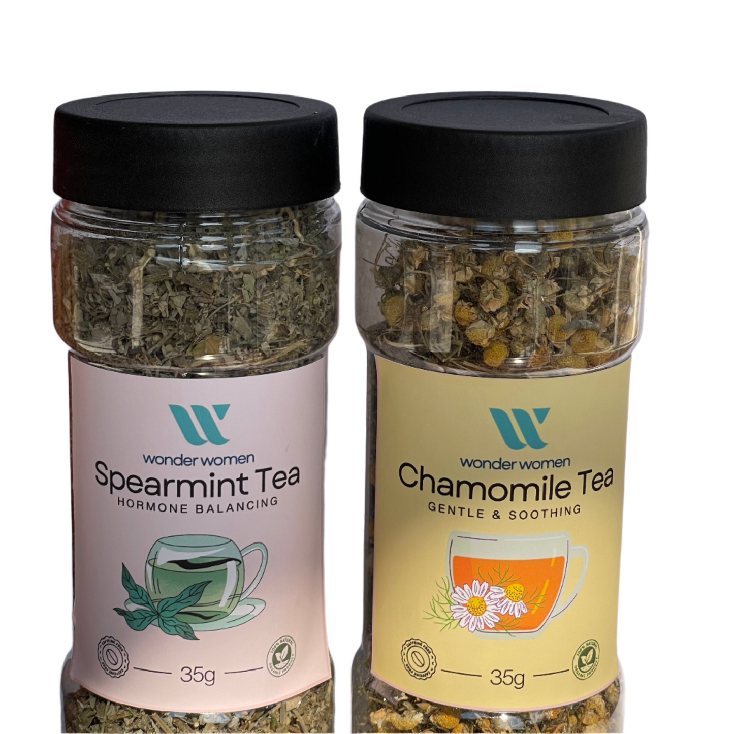 Spearmint & Chamomile Tea Bundle: A Herbal Blend for Hormonal Imbalance