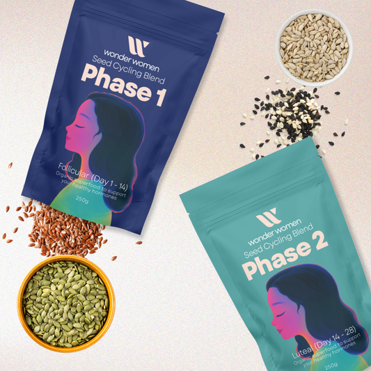Seed Cycling Kit Blend (Sesame + Sunflower + Flax + Pumpkin)
